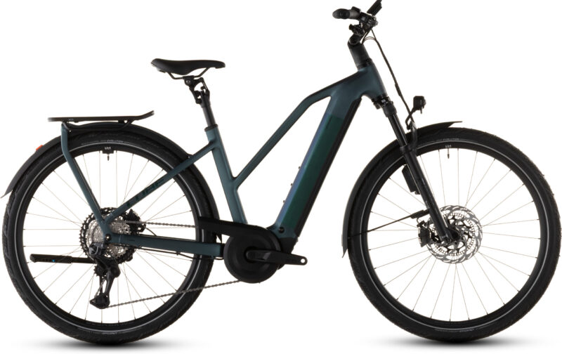 Bicicleta Eléctrica Cube Kathmandu Hybrid SLT 800 duskwood´n´goblin Cuadro semiabierto 2026