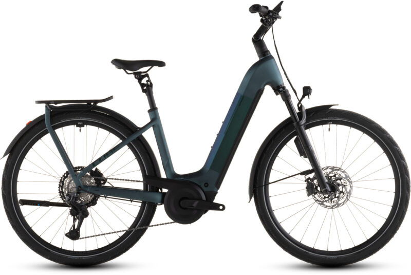 Bicicleta Eléctrica Cube Kathmandu Hybrid SLT 800 duskwood´n´goblin Cuadro abierto 2026