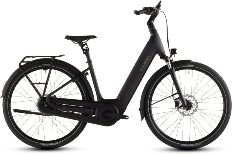 Bicicleta Eléctrica Cube Supreme Hybrid Comfort Pro 600 grey´n´chrome 2026