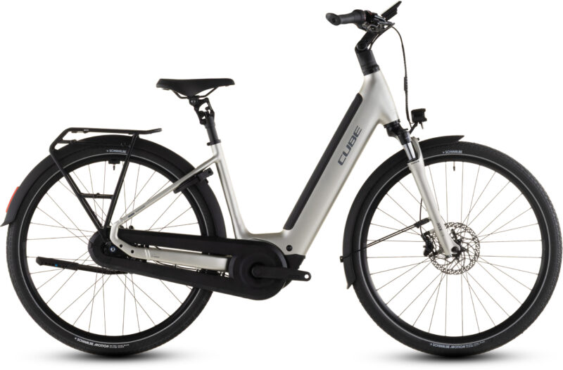 Bicicleta Eléctrica Cube Supreme RT Hybrid Comfort EXC 600 champagne´n´grey 2026