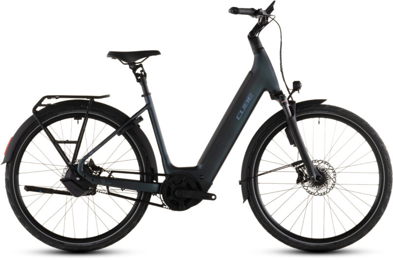 Bicicleta Eléctrica Cube Supreme Hybrid Deluxe SLT 600 metalblue´n´reflex 2026