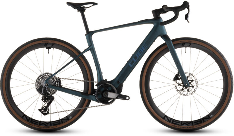 Bicicleta Eléctrica Cube Nuroad Hybrid C:62 SLT 400X royalgreen´n´crisscross 2026