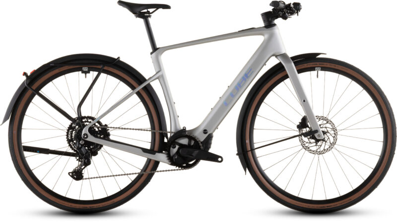 Bicicleta Eléctrica Cube Nulane Hybrid C:62 Race 400X FE sleekgrey´n´prism 2026
