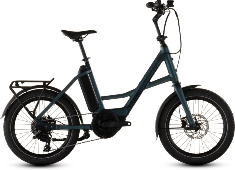 Bicicleta Eléctrica Cube Compact Hybrid 545 royalgreen´n´black 2026