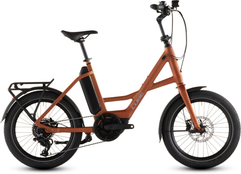 Bicicleta Eléctrica Cube Compact Hybrid 545 rustorange´n´reflex 2026