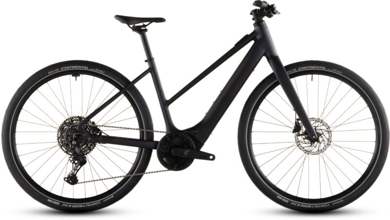 Bicicleta Eléctrica Cube Editor Hybrid Pro 400X coal´n´prism Cuadro semiabierto 2026