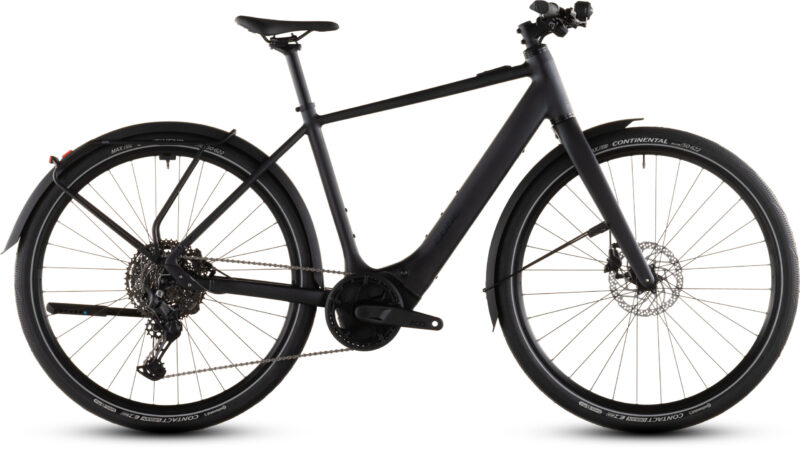 Bicicleta Eléctrica Cube Editor Hybrid Pro 400X FE coal´n´prism Barra alta 2026
