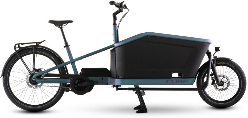 Bicicleta Eléctrica Cube Cargo Hybrid Comfort Pro 800 smaragdgrey´n´reflex 2026