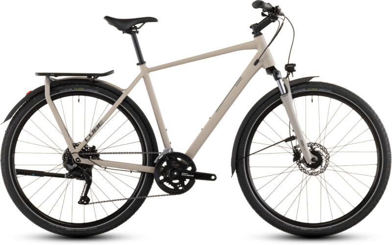 Bicicleta Cube Kathmandu ONE oatgrey´n´grey Barra alta 2026