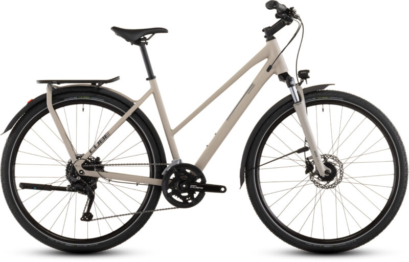 Bicicleta Cube Kathmandu ONE oatgrey´n´grey Cuadro semiabierto 2026
