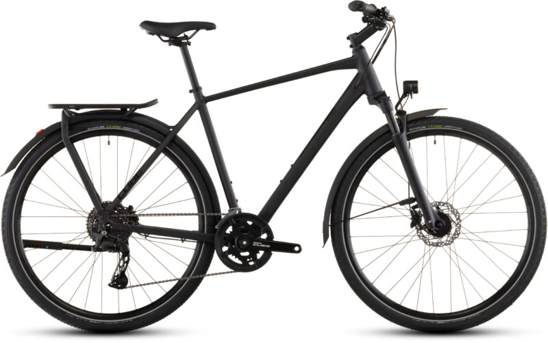 Bicicleta Cube Kathmandu Pro coal´n´black Barra alta 2026
