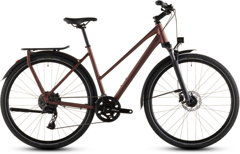 Bicicleta Cube Kathmandu Pro sunglow´n´prizm Cuadro semiabierto 2026