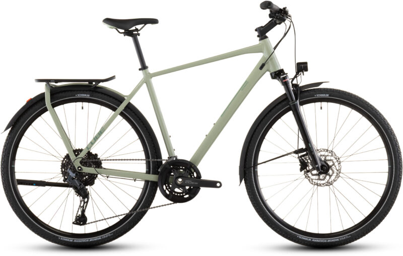 Bicicleta Cube Kathmandu EXC pea´n´grey Barra alta 2026