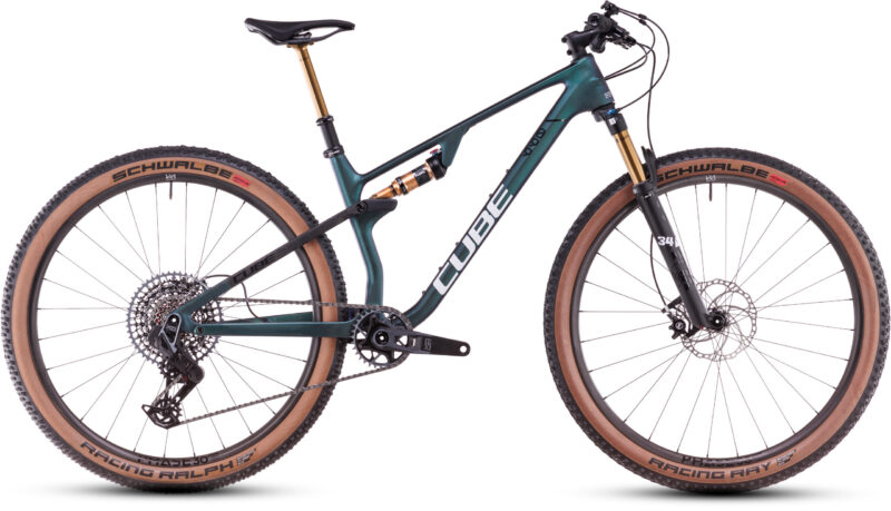 Bicicleta Cube AMS ZERO99 C:68X SLX 29 liquidgoblin´n´white 2026