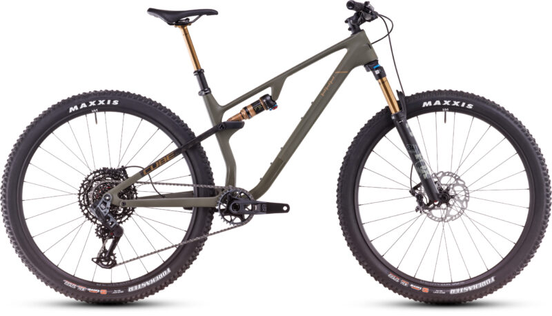 Bicicleta Cube AMS ONE11 C:68X TM 29 dustyolive´n´gold 2026