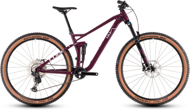 Bicicleta Cube Stereo ONE22 Race wine´n´grey 2026