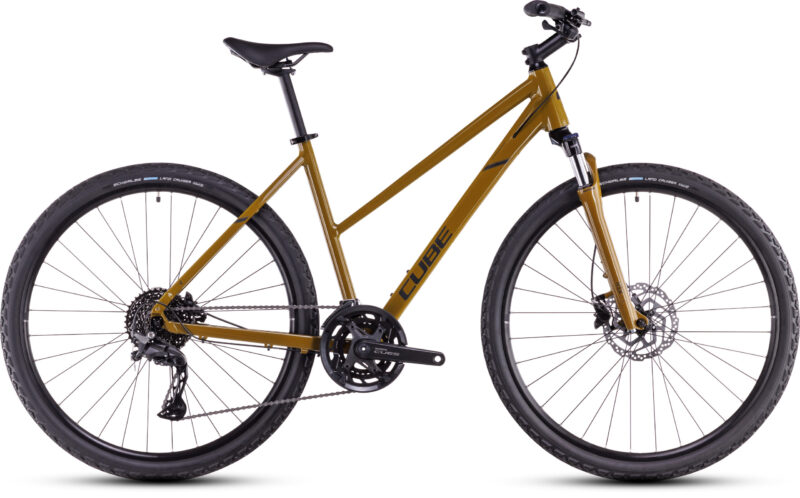 Bicicleta Cube Nature Pro willowgreen´n´black Cuadro semiabierto 2026