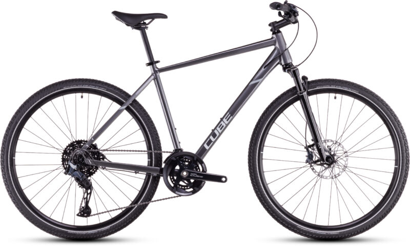 Bicicleta Cube Nature SLX graphite´n´fossil Barra alta 2026