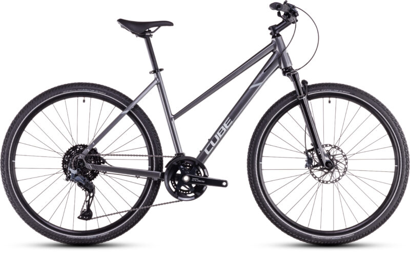 Bicicleta Cube Nature SLX graphite´n´fossil Cuadro semiabierto 2026