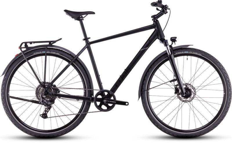Bicicleta Cube Nature ONE Allroad black´n´black Barra alta 2026