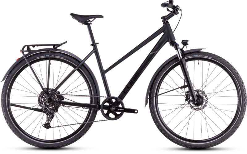 Bicicleta Cube Nature ONE Allroad black´n´black Cuadro semiabierto 2026