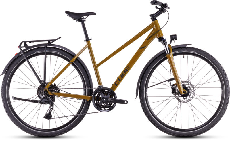 Bicicleta Cube Nature Pro Allroad willowgreen´n´black Cuadro semiabierto 2026